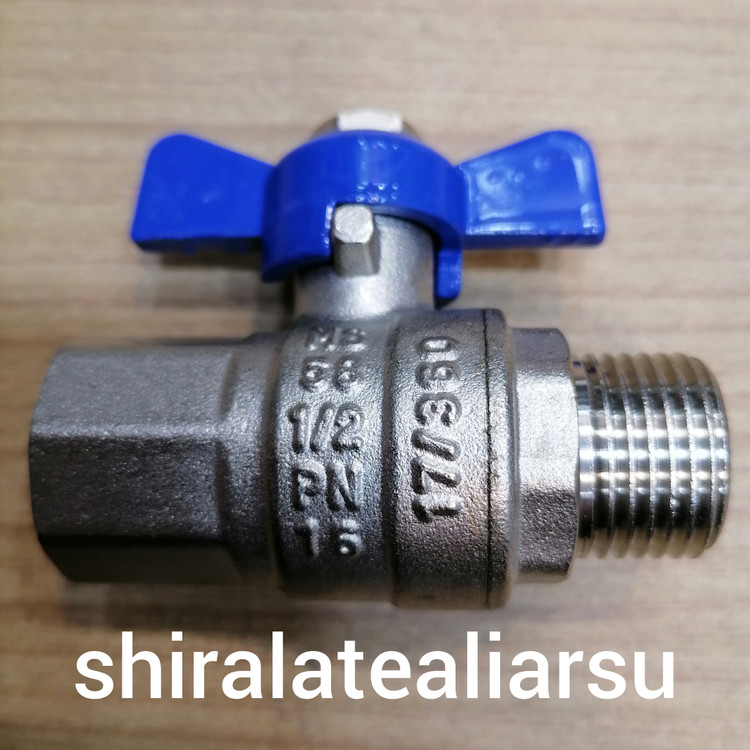 شیر پروانه ای ۱/۲ یکسر روپیچ