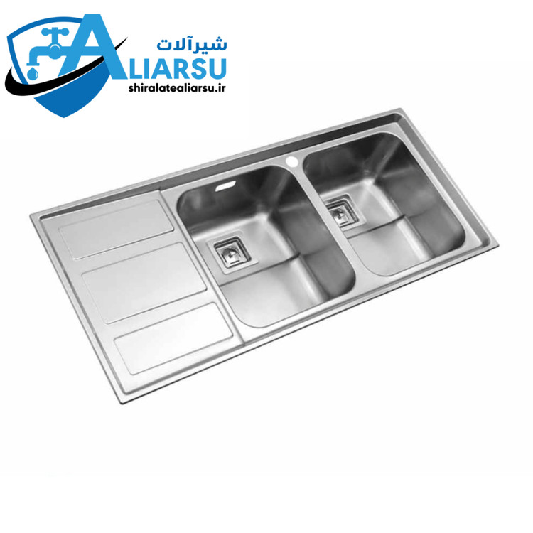 سینک فانتزی توکار استیل البرز کد ۷۶۵