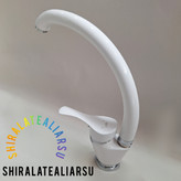 شیر سینک اهرمی سفید کرم