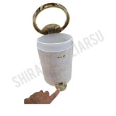 سطل و برس طرح سنگ ماربل طلایی